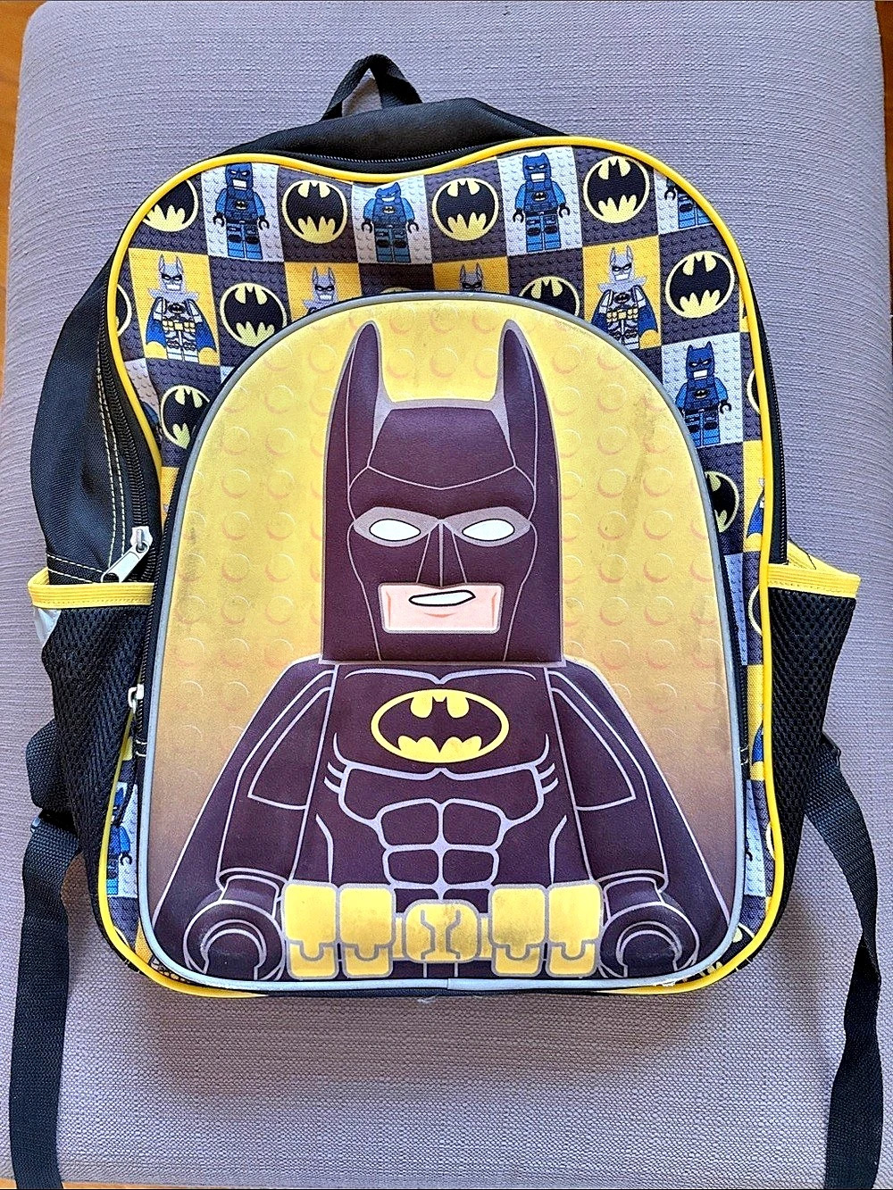 LEGO The LEGO Batman Movie 16-Inch Backpack Black & Yellow